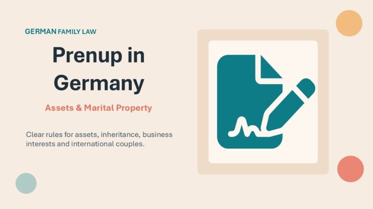 Prenup in Germany